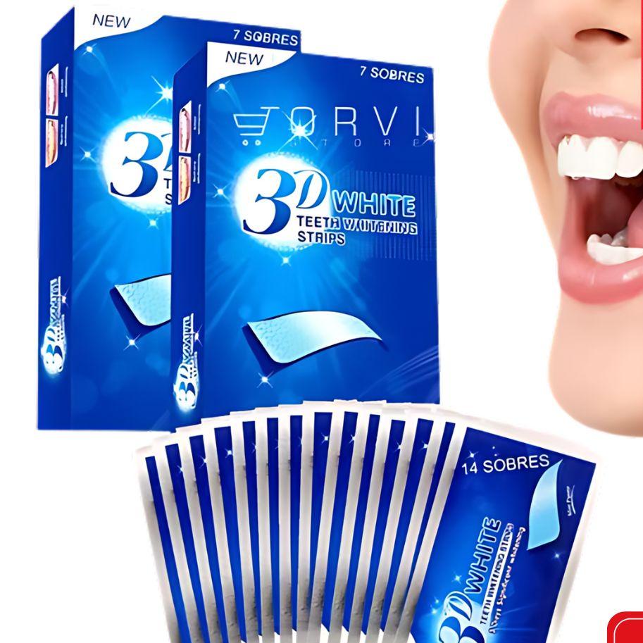 Tira Blanqueadora Dental x 7 Pares