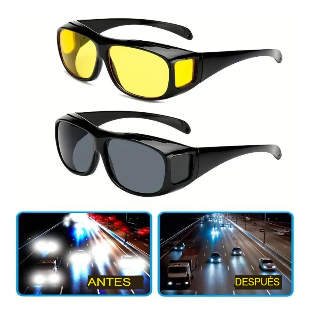 Gafas Lentes Hd Vision Filtro Uv par 2